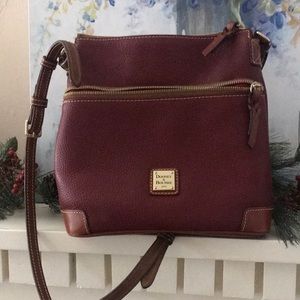 Dooney & Bourke Cabernet colored cross body